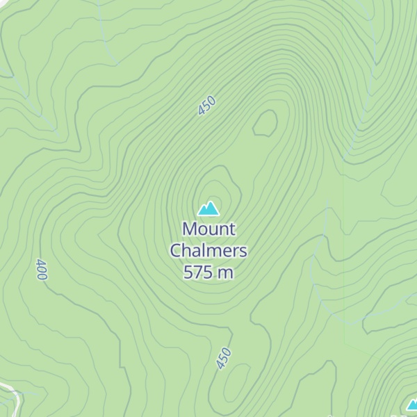 Map of Mount Chalmers