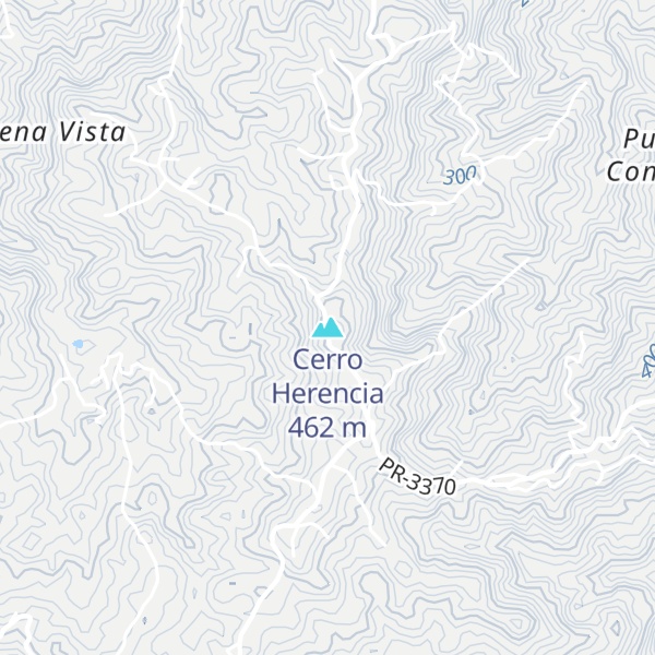 Map of Cerro Herencia