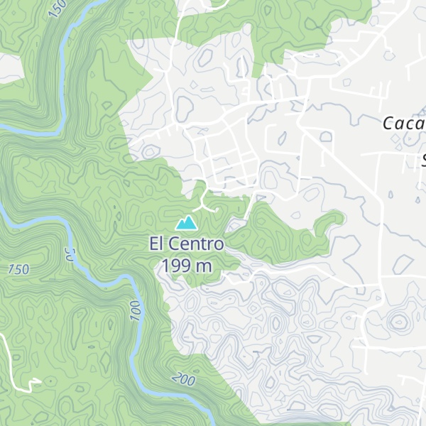 Map of Monte de la Luz