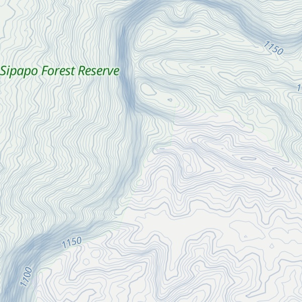Map of Cerro Parare