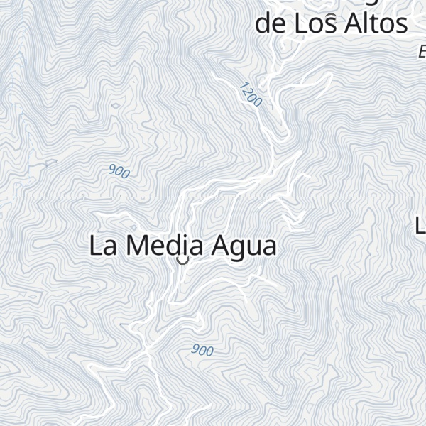 Map of Topo El Calvario