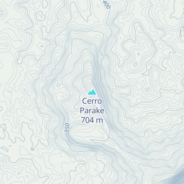 Map of Cerro Parake