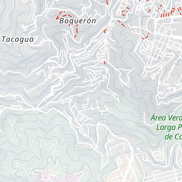 Map of Cerro Las Piñas