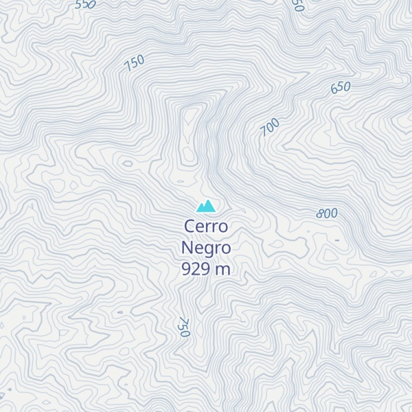 Map of Cerro Negro