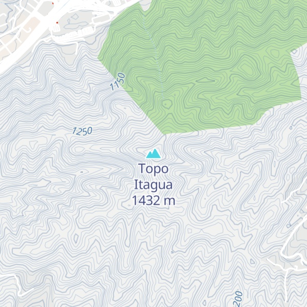 Map of Topo Itagua