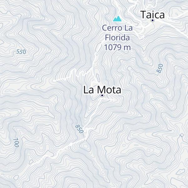 Map of Topo La Mota