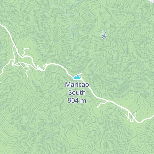 Map of Maricao South