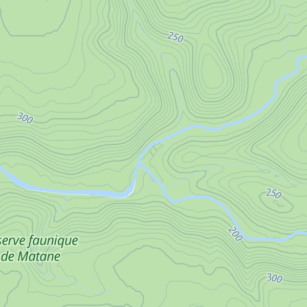 Map of Refuge du secteur 23