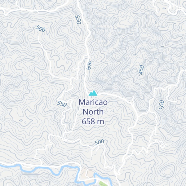 Map of Maricao North