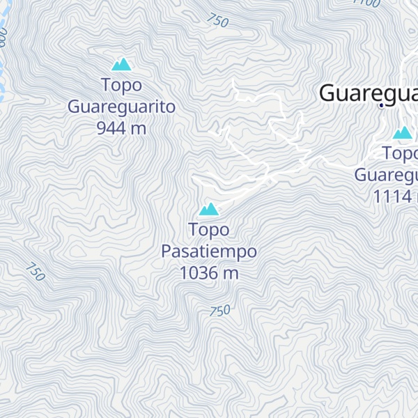 Map of Topo Pasatiempo