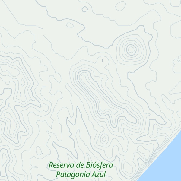 Map of Cerro Cono