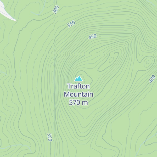 Map of Trafton Mountain