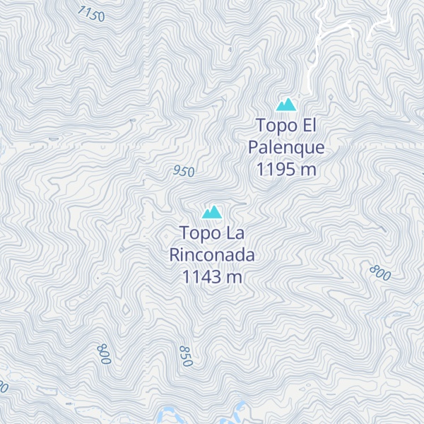 Map of Topo La Rinconada