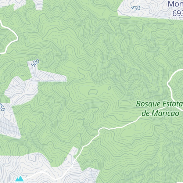 Map of Cuchillas Aceitunas