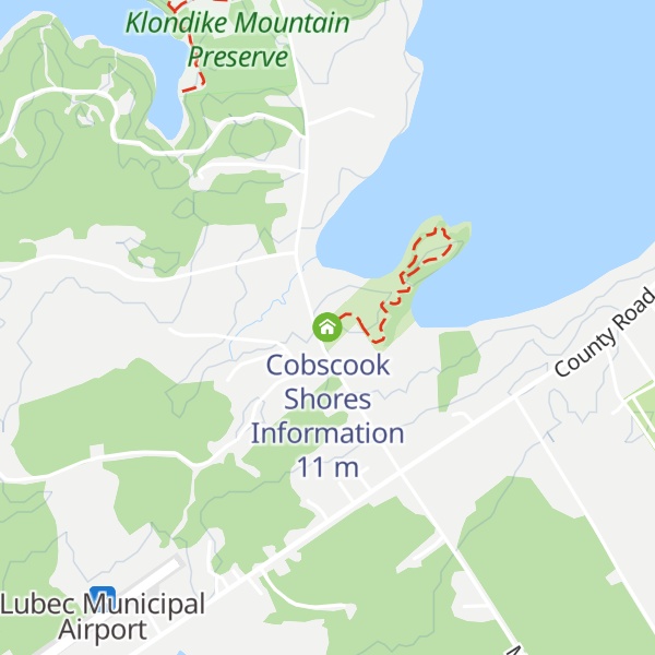 Map of Cobscook Shores Information