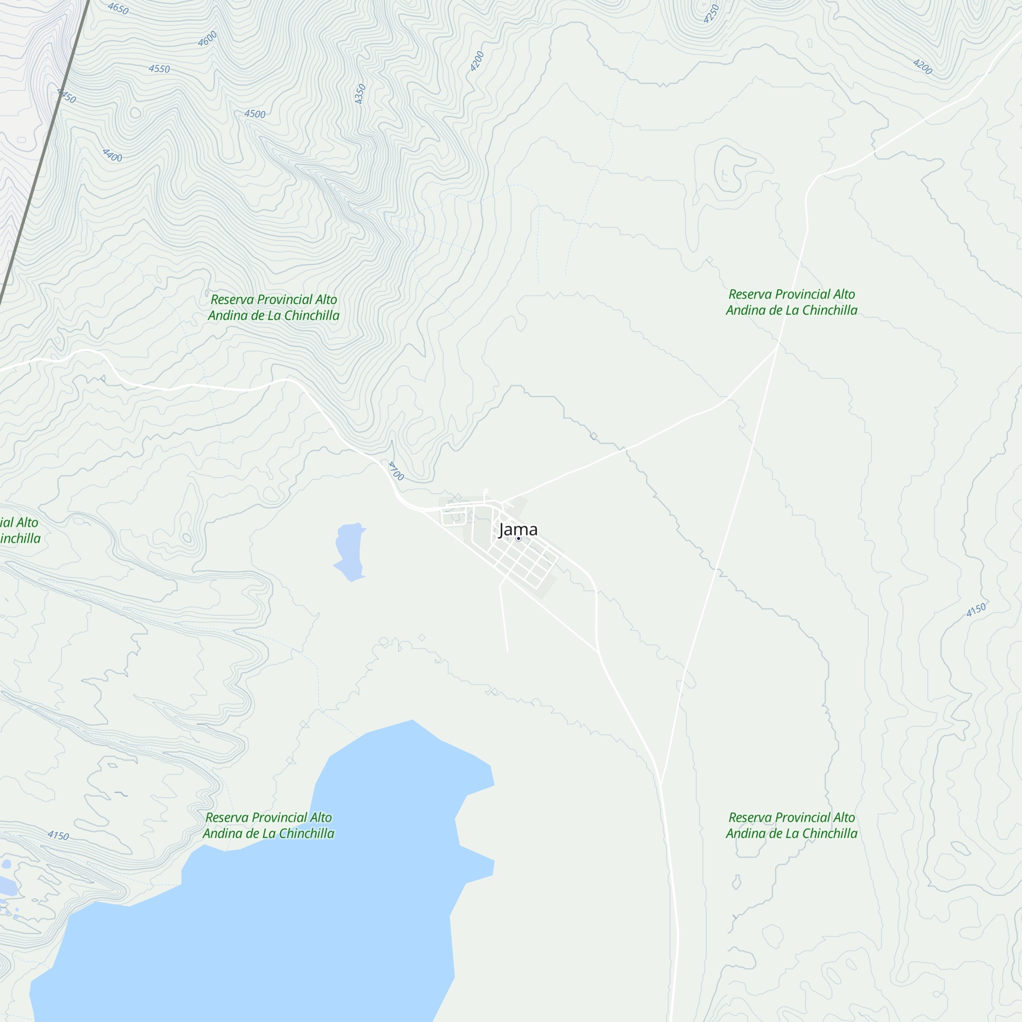 Grupo Jama map