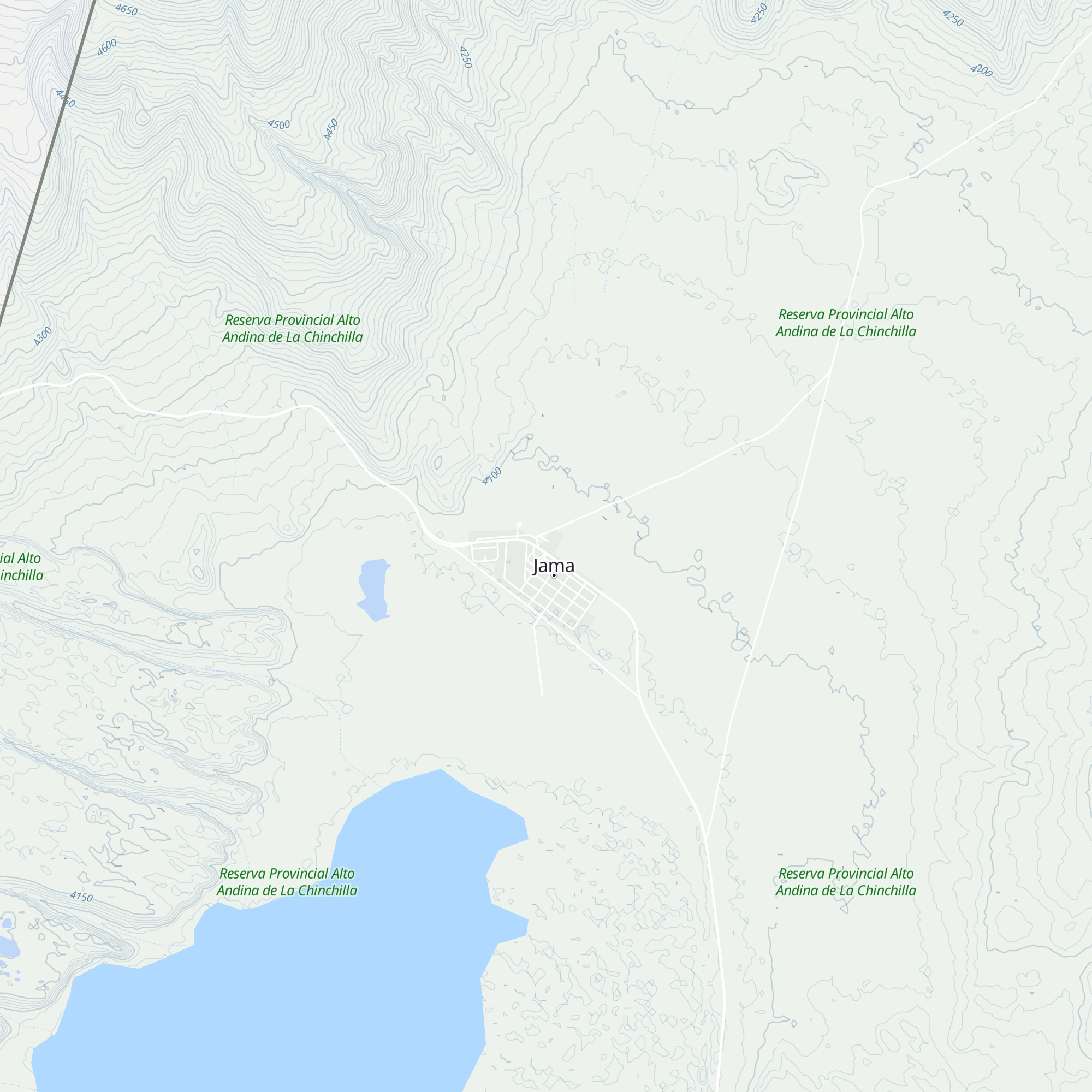 Grupo Jama map