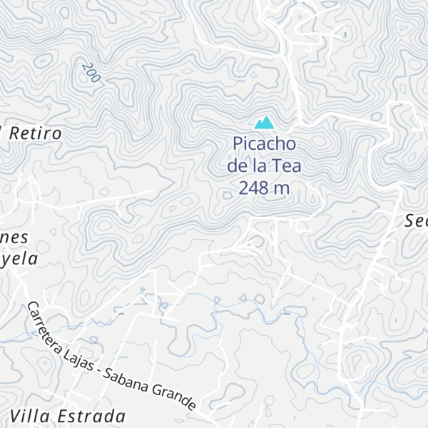 Map of Cerro de las Cuevas