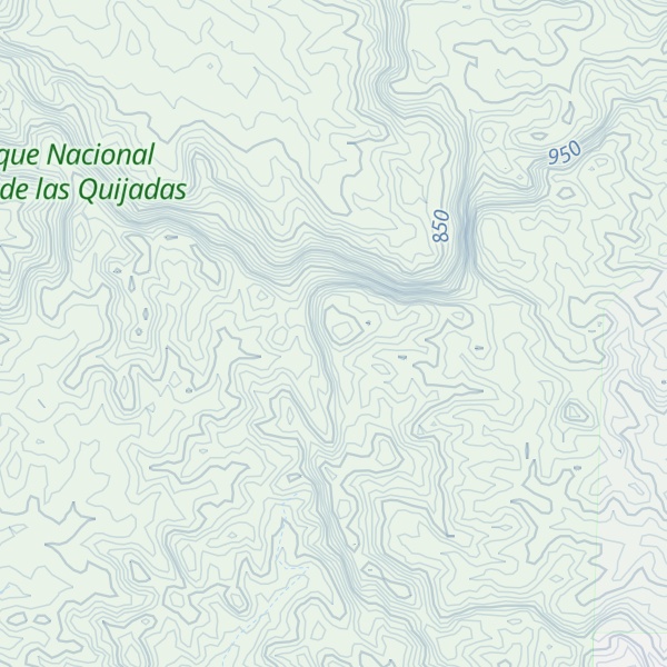Map of Cerro Portillo