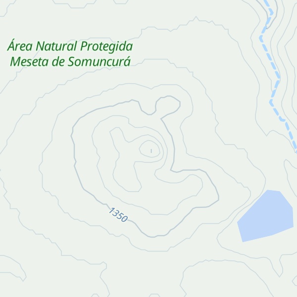 Map of Cerro La Chara