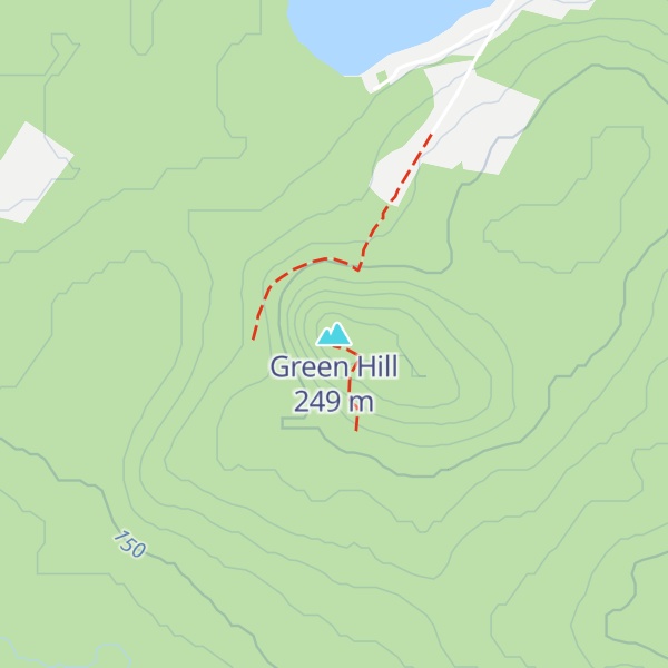 Map of Green Hill