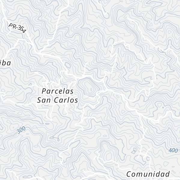 Map of Pico San Bernardo