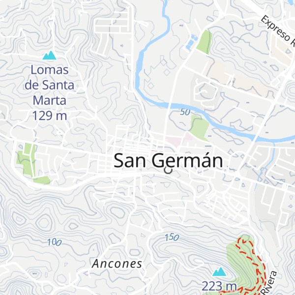 Map of Oficina de Turismo del Municipio de San Germán