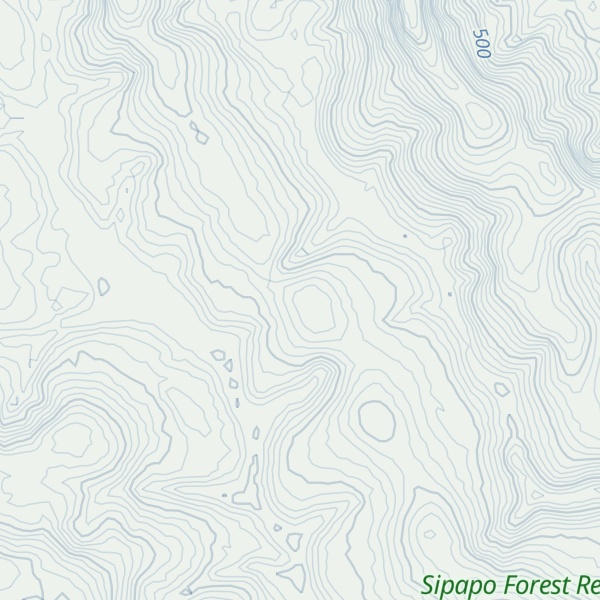 Map of Cerro Peine