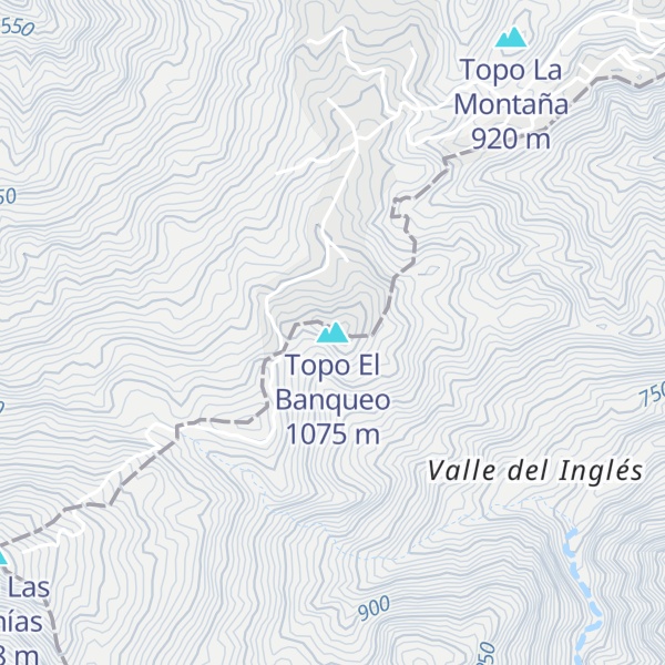 Map of Topo El Banqueo