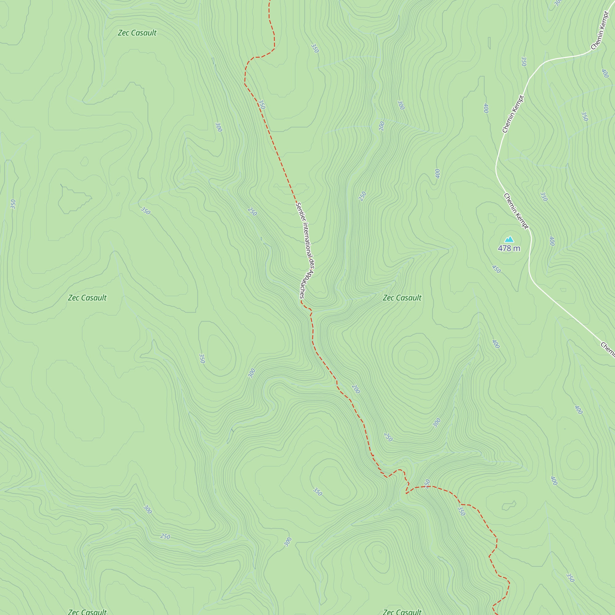 Refuge du Ruisseau-Creux map