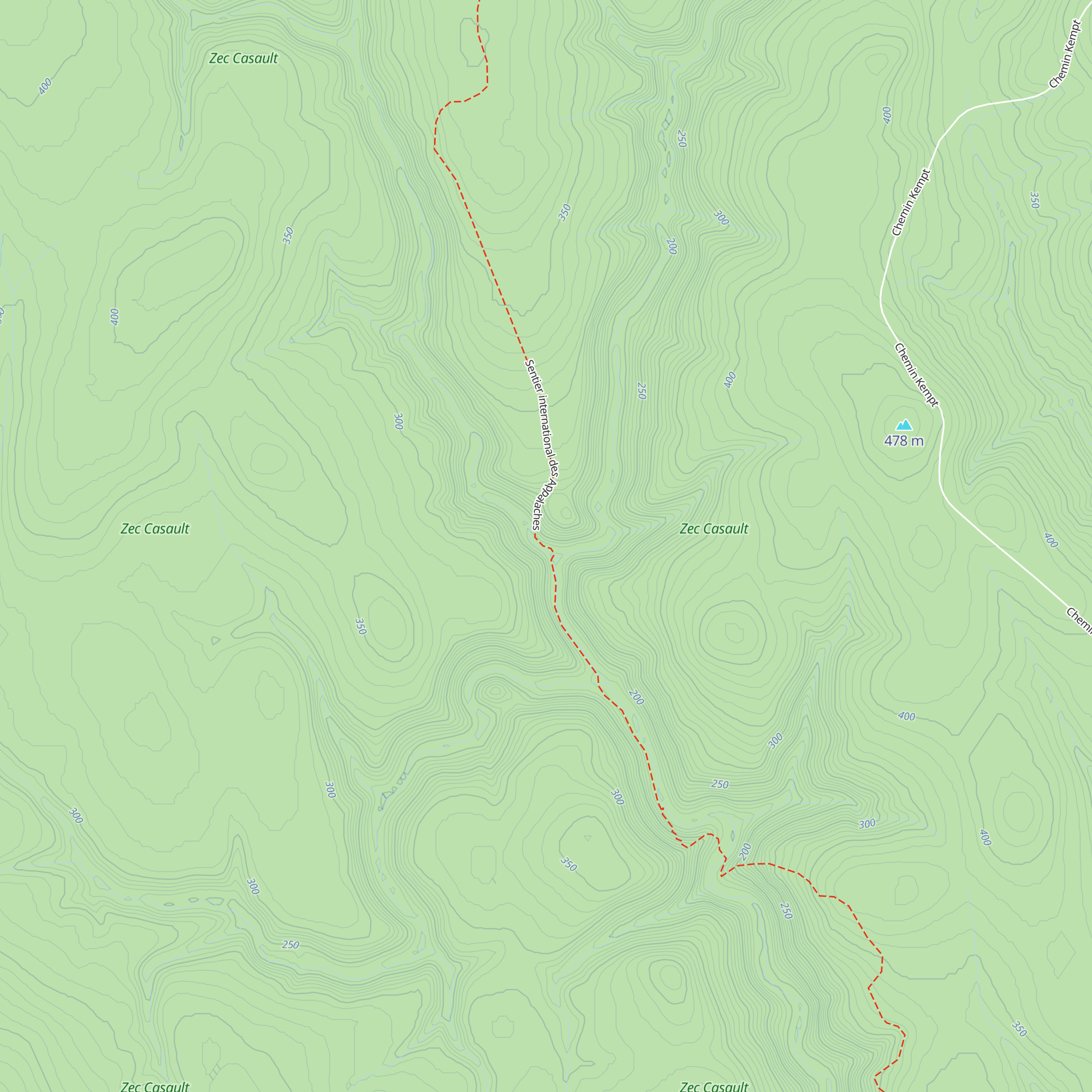Refuge du Ruisseau-Creux map