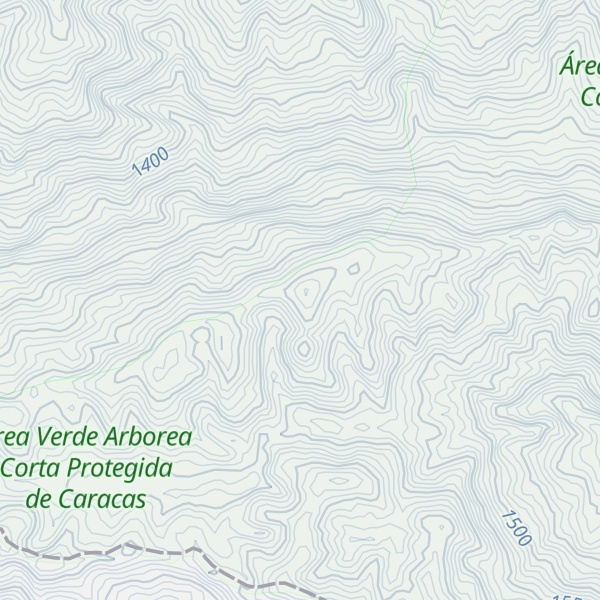 Map of Cerro Tres Puentes