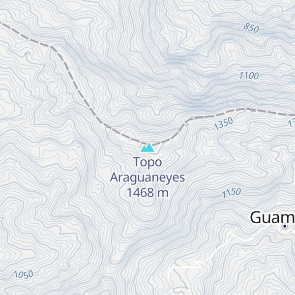 Map of Topo Araguaneyes