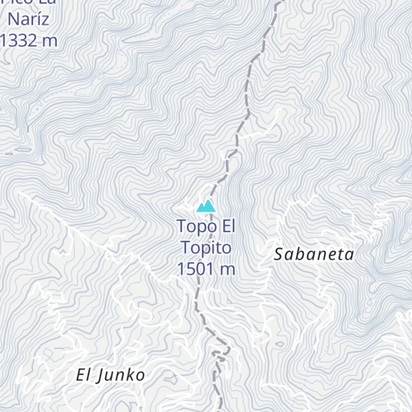 Map of Topo El Topito