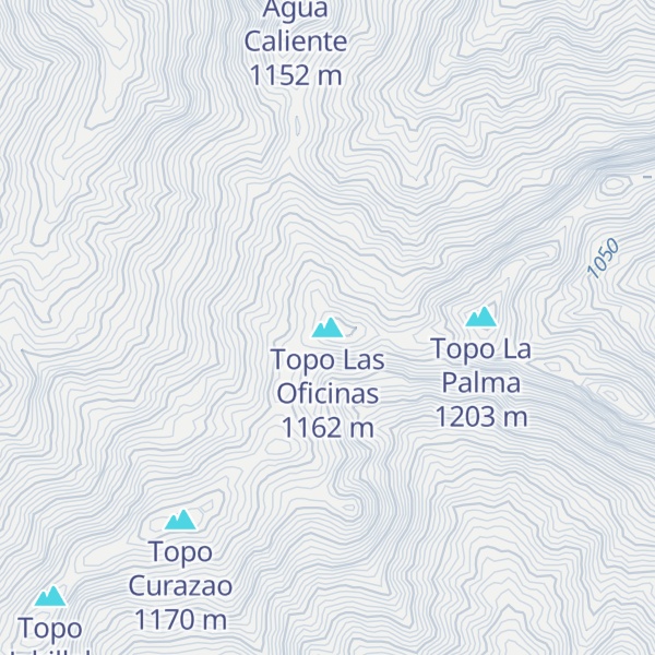 Map of Topo Las Oficinas