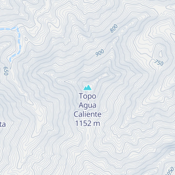 Map of Topo Agua Caliente
