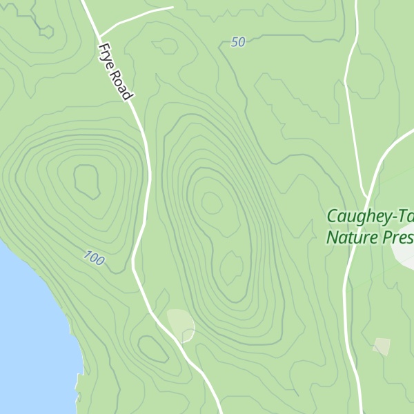 Map of Shorts Mountain