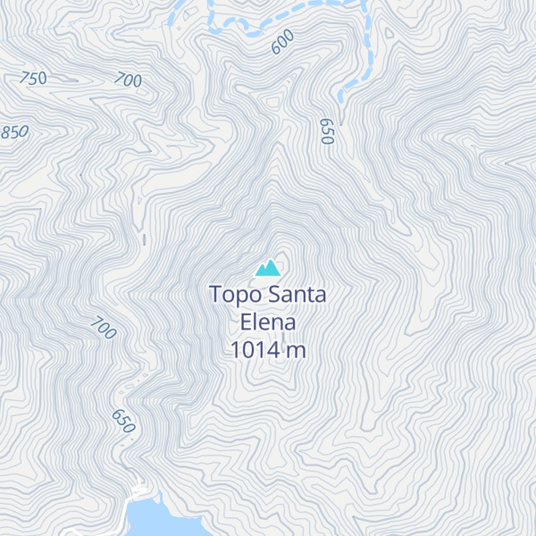 Map of Topo Santa Elena