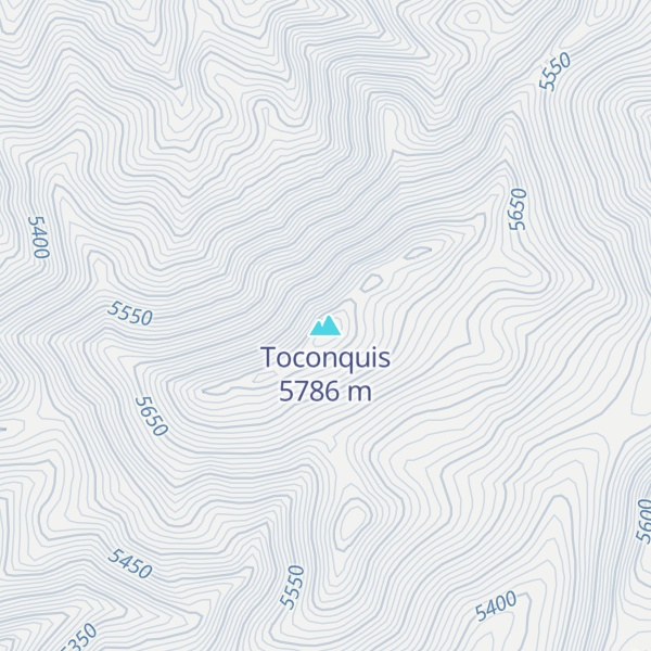Map of Toconquis