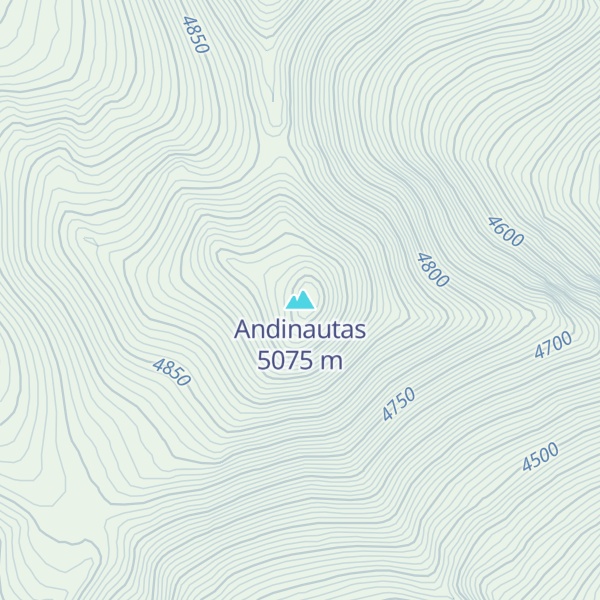 Map of Andinautas