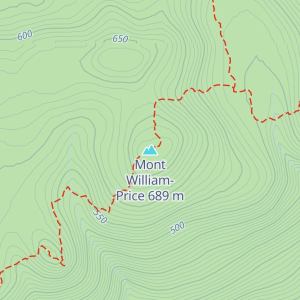 Map of Mont William-Price