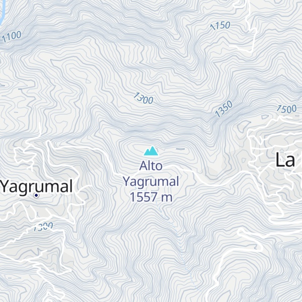 Map of Alto Yagrumal