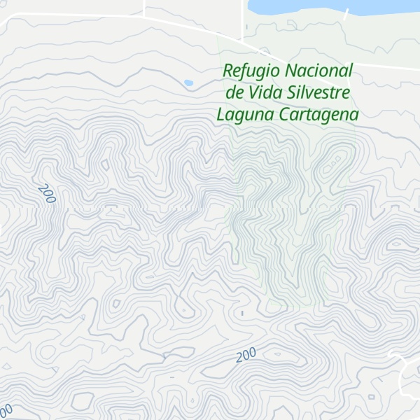 Map of Cerro Mariquita