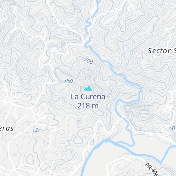 Map of La Curena