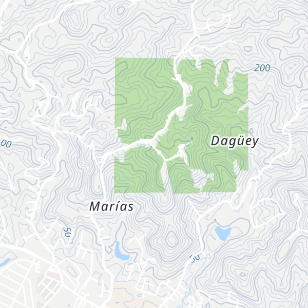 Map of Cerro Dagüey