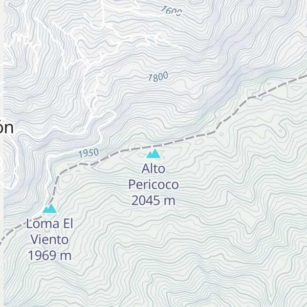 Map of Alto Pericoco