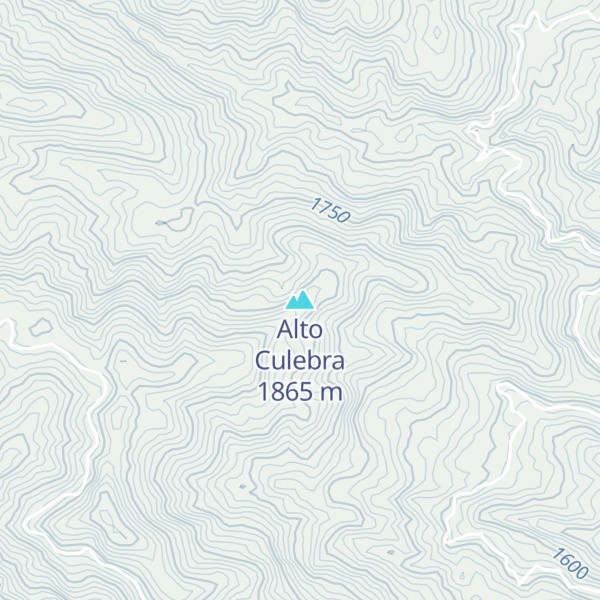 Map of Alto Culebra