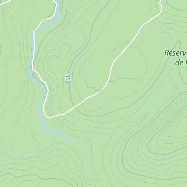 Map of Refuge du secteur 6