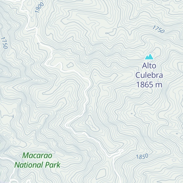 Map of Alto Maturín