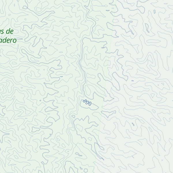 Map of Sierra de Cantantal